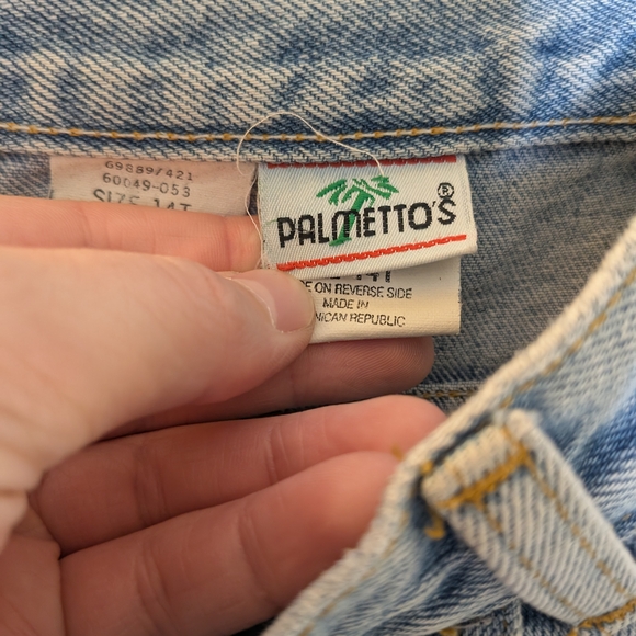 VINTAGE High Rise Blue Jeans with Classic Faded Look Palmetto's - Picture 4 of 7